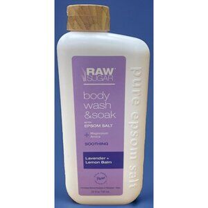 Body Wash + Soak with Epsom Salt | Lavender + Lemon Balm | 25 fl oz